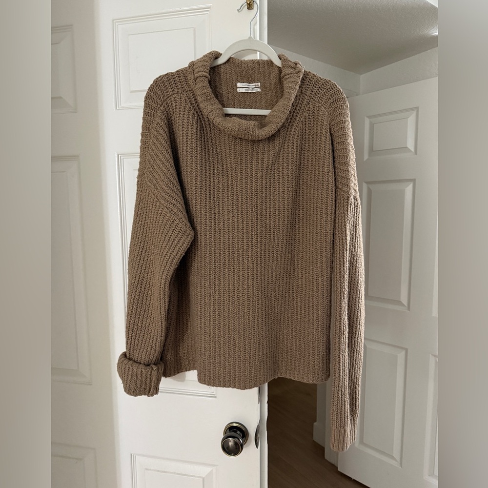 Anthropologie Oversized Cowl neck Sweater